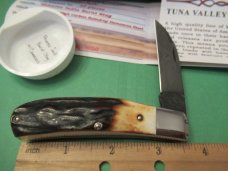 Tuna Valley 2020 Stag Phoenix Jack Raindrop Damascus 1 of 50 