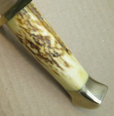 Custom Rigid Arkansas Toothpick Bowie Knife with Sheath. Mint Condition.........................(85)