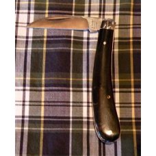 A Wright & Son, Sheffield, England Ettrick Knife w/Ebony Scales and Wharncliffe Blade A Wright & Son, Sheffield, England Ettrick Knife w/Ebony Scales and Wharncliffe Blade