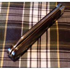 A Wright & Son Sheffield, England Large Lambfoot Knife with Ebony Scales and Sheepsfoot Blade A Wright & Son Sheffield, England Large Lambfoot Knife with Ebony Scales and Sheepsfoot Blade