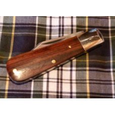 A Wright & Son Sheffield, England Single Blade Barlow Knife w/ Rosewood Scales and Clip Blade A Wright & Son Sheffield, England Single Blade Barlow Knife w/ Rosewood Scales and Clip Blade