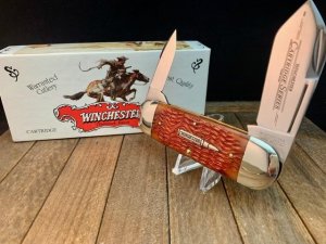 Winchester Elephant Toe Burnt Orange Winchester Jigged Bone Cartridge Series