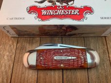 Winchester Elephant Toe Burnt Orange Winchester Jigged Bone Cartridge Series
