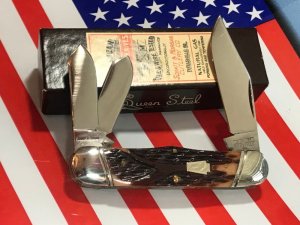 Schatt & Morgan RailSplitter Whittler Knife w Reverse File & Wire Tested Handles & Blade Etch -MINT!