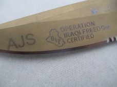 CRKT 7914D Operation Iraqi Freedom Desert Cruiser Folding Knife AA0005