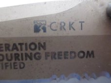 CRKT 7914D Operation Enduring Freedom Desert Cruiser Folding Knife AA0006