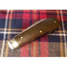 A. Wright & Son Sheffield, England Tackler Utility Knife with Rosewood Scales and Curved Blade A. Wright & Son Sheffield, England Tackler Utility Knife with Rosewood Scales and Curved Blade
