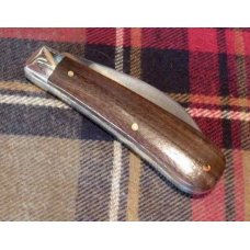 A. Wright & Son Sheffield, England Peach Pruner Knife with Rosewood Scales and Wharncliffe Blade