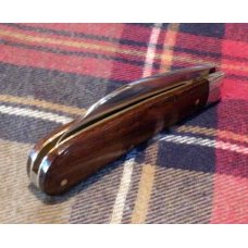 A. Wright & Son Sheffield, England Peach Pruner Knife with Rosewood Scales and Wharncliffe Blade