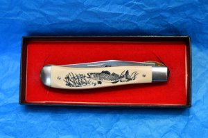Schrade Scrimshaw 1986 SC 503  Fish