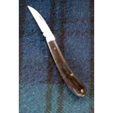 A. Wright & Son Sheffield, England "Ettrick" Knife in Buffalo Horn w/Whancliffe Blade A. Wright & Son Sheffield, England "Ettrick" Knife in Buffalo Horn w/Whancliffe Blade