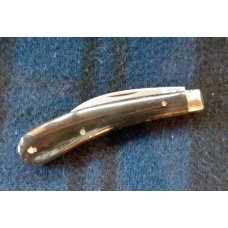 A. Wright & Son Sheffield, England "Ettrick" Knife in Buffalo Horn w/Whancliffe Blade A. Wright & Son Sheffield, England "Ettrick" Knife in Buffalo Horn w/Whancliffe Blade