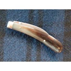 A. Wright & Son Sheffield, England "Ettrick" Knife in Buffalo Horn w/Whancliffe Blade A. Wright & Son Sheffield, England "Ettrick" Knife in Buffalo Horn w/Whancliffe Blade