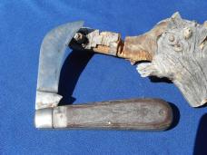 Vintage KUTMASTER Hawkbill Pocket Knife - - Brass Liner Lock MADE IN USA!!!! Vintage KUTMASTER Hawkbill Pocket Knife - - Brass Liner Lock MADE IN USA!!!!