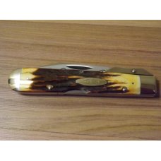 Case 1977 BLue Scroll Stag Set (8 Knives) Case 1977 BLue Scroll Stag Set (8 Knives)