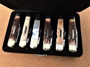 Parker Cut Co Complete Set Of 6   Serial # 022