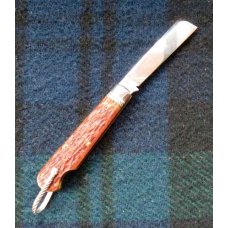 Great Eastern Cutlery 15S115 Charley Campagna Navy Knife Antique Amber Jig Bone Great Eastern Cutlery 15S115 Charley Campagna Navy Knife Antique Amber Jig Bone