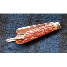 Great Eastern Cutlery 15S115 Charley Campagna Navy Knife Antique Amber Jig Bone Great Eastern Cutlery 15S115 Charley Campagna Navy Knife Antique Amber Jig Bone