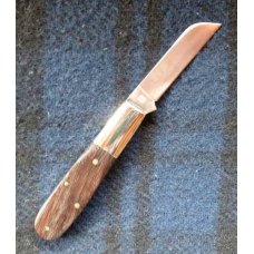 Schadt & Morgan #69 Keystone Barlow Knife with Wood Scales and Sheepsfoot Blade Schadt & Morgan #69 Keystone Barlow Knife with Wood Scales and Sheepsfoot Blade