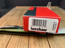 Kershaw Launch 8 Stiletto Automatic Anodized Aluminum Handles Carbon Fiber Inserts