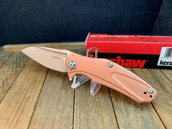 Kershaw Natrix Copper Handles D-2 Blade