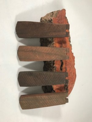 OLD Cattaraugus Cocobolo, Rosewood knife handles, Cattaraugus knife Factory