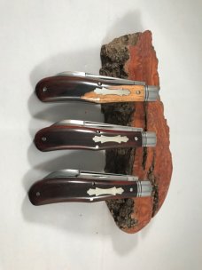 OLD Cattaraugus Cocobolo, Rosewood knife handles, Cattaraugus knife Factory