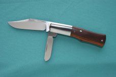 OLD Cattaraugus Cocobolo, Rosewood knife handles, Cattaraugus knife Factory
