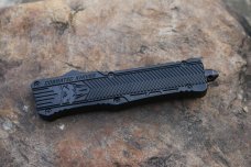COBRATEC OTF DAGGER NOT SERRATED LARGE CTK-1 BLACK