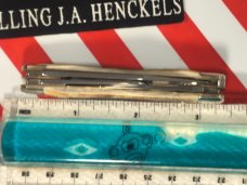 Vintage J A Henckels 3 Blade Stockman Pocket Knife (HK-2-S) with Super Stag Handles -NOS w/ Box Vintage J A Henckels 3 Blade Stockman Pocket Knife (HK-2-S) with Super Stag Handles -NOS w/ Box