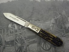 Schatt & Morgan, Keystone Series XI, Barlow knife #041269: 2001 Schatt & Morgan, Keystone Series XI, Barlow knife #041269: 2001