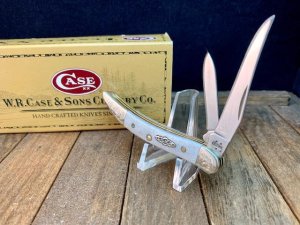 Case Tiny Toothpick 2 Blades Elk Horn, Very Limited Production of Just 200