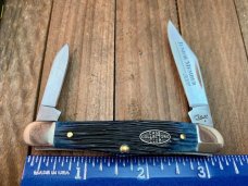 Case XX Case Collector’s Club Junior Member Knife 2019 Mediterranean Blue Sawcut Bone Half Whittler Case XX Case Collector’s Club Junior Member Knife 2019 Mediterranean Blue Sawcut Bone Half Whittler