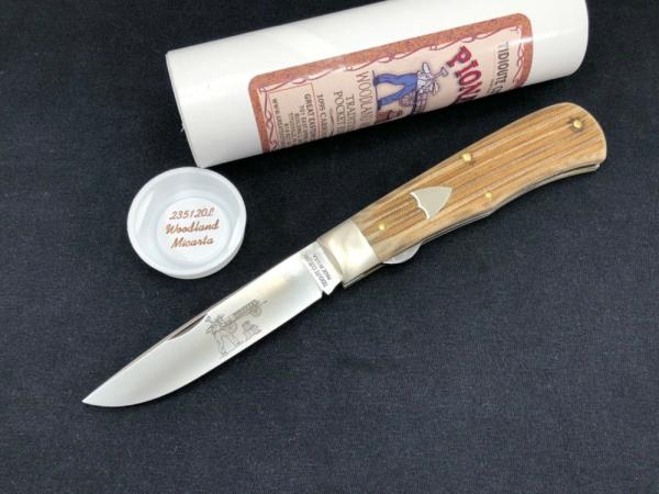 Great Eastern Tidioute Liner Lock 235120L Woodland Micarta GEC NIT Great Eastern Tidioute Liner Lock 235120L Woodland Micarta GEC NIT