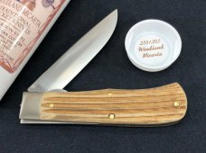 Great Eastern Tidioute Liner Lock 235120L Woodland Micarta GEC NIT Great Eastern Tidioute Liner Lock 235120L Woodland Micarta GEC NIT