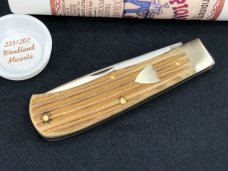Great Eastern Tidioute Liner Lock 235120L Woodland Micarta GEC NIT Great Eastern Tidioute Liner Lock 235120L Woodland Micarta GEC NIT