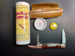 Great Eastern Cutlery (GEC) Pocket Carver 620320 Cocobolo Wood BNIT 