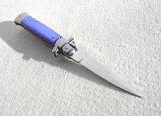 NEW 9" FRANK BELTRAME BLUE PEARL ITALIAN STILETTO BAYONET BLADE