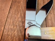 Case Large Saddlehorn  Burnt Oatmeal CCC 2008 Life Member Knife