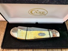 Case Large Saddlehorn  Burnt Oatmeal CCC 2008 Life Member Knife