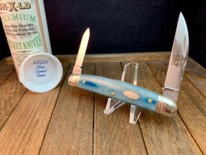 Great Eastern Cutlery Northfield 62 in Blue Camel Bone DLT SFO