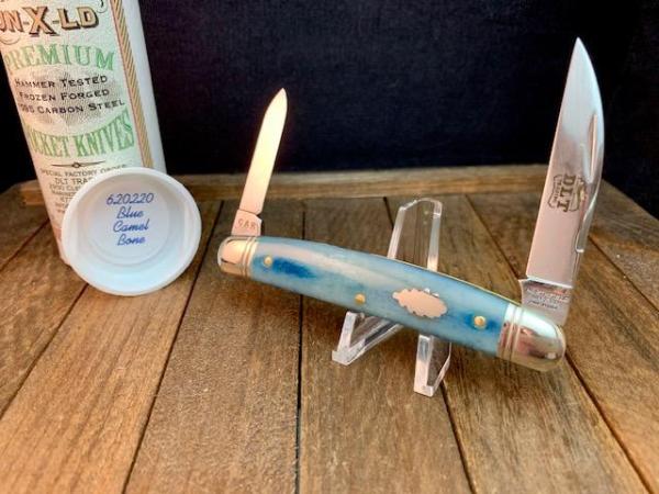 Great Eastern Cutlery Northfield 62 in Blue Camel Bone DLT SFO Great Eastern Cutlery Northfield 62 in Blue Camel Bone DLT SFO