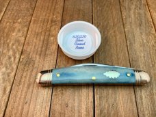 Great Eastern Cutlery Northfield 62 in Blue Camel Bone DLT SFO Great Eastern Cutlery Northfield 62 in Blue Camel Bone DLT SFO