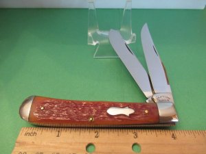Case Classic Honey Bone Trapper C. Platts & Sons 