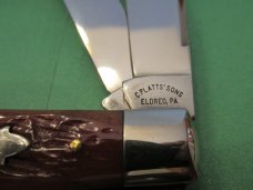 Case Classic Honey Bone Trapper C. Platts & Sons 