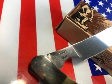 Vintage Parker Alabama USA Large 4" Razor w/ Beautiful Greenish Brown Handles - NOS in Original Box Vintage Parker Alabama USA Large 4" Razor w/ Beautiful Greenish Brown Handles - NOS in Original Box