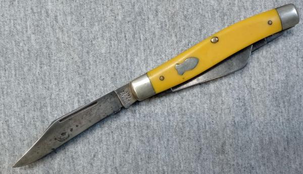 Schrade 881Y Premium Stock Knife, Texas Pattern