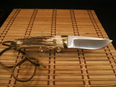 SCHRADE+ USA PHIES PRO HUNTER 1 RARE VINTAGE FULL TANG FIXED BLADE STAG HORN HUNTING KNIFE NEW MINT SCHRADE+ USA PHIES PRO HUNTER 1 RARE VINTAGE FULL TANG FIXED BLADE STAG HORN HUNTING KNIFE NEW MINT