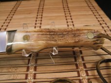 SCHRADE+ USA PHIES PRO HUNTER 1 RARE VINTAGE FULL TANG FIXED BLADE STAG HORN HUNTING KNIFE NEW MINT SCHRADE+ USA PHIES PRO HUNTER 1 RARE VINTAGE FULL TANG FIXED BLADE STAG HORN HUNTING KNIFE NEW MINT