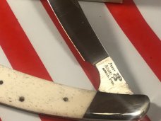 Vintage Frost Cut (Custom Design Series) Kane Klaw Kutter Razor Knife Smooth Bone Handles -Japan NOS